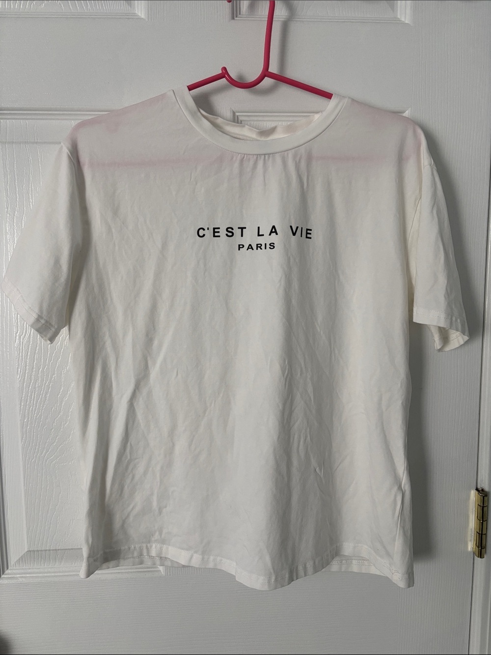 White Graphic Tee
